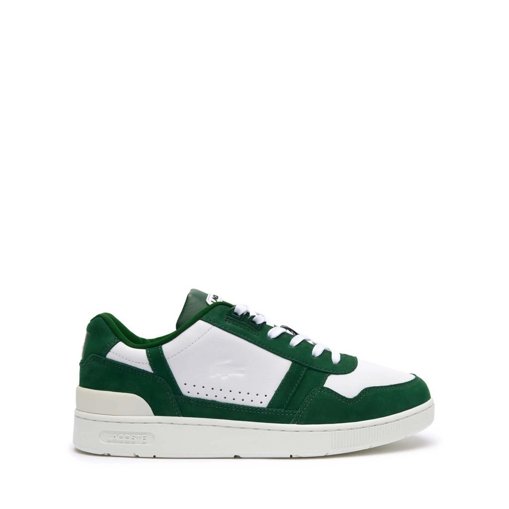 Sepatu Pria Lacoste T-Clip 124 4 SMA Green (747SMA00701R5) ORI