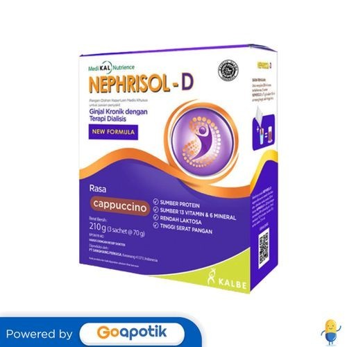 

Nephrisol Susu Bubuk Rasa Vanilla 185 Gram Box