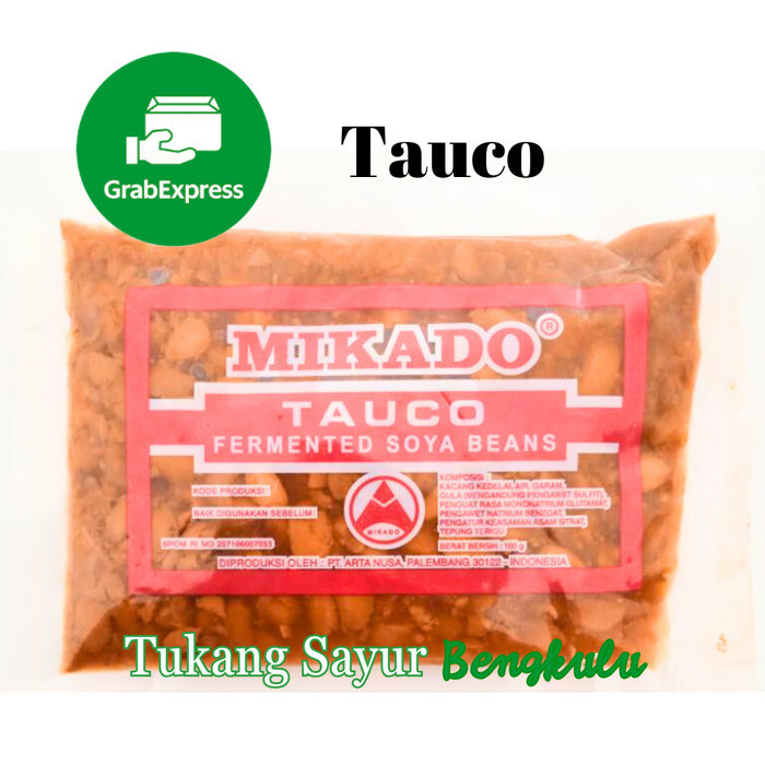 

Tauco Taucho per bungkus Grab instan Tukang Sayur Bengkulu