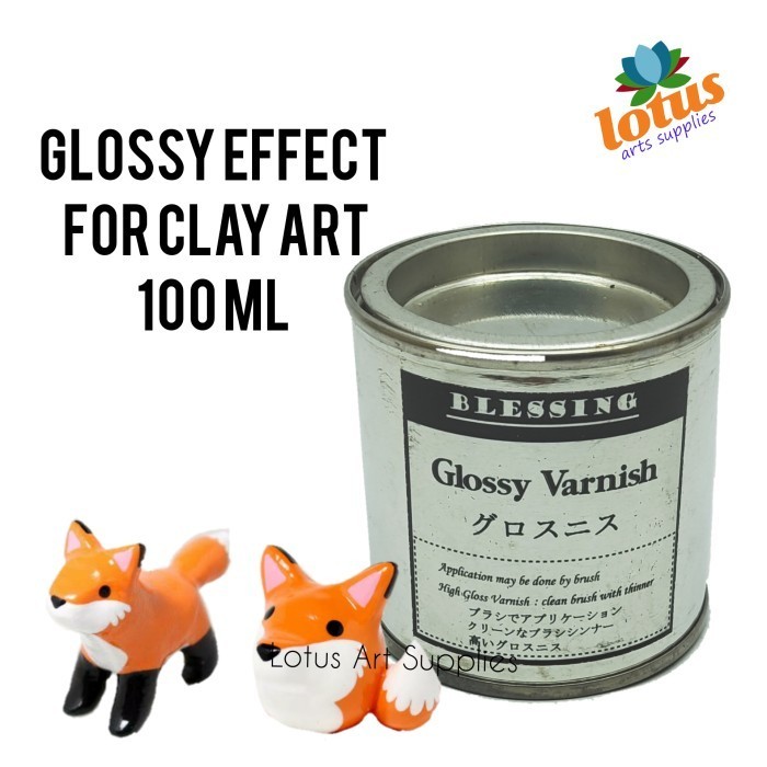 

promo ✨ -Gloss Varnish For Clay Craft 100 ml