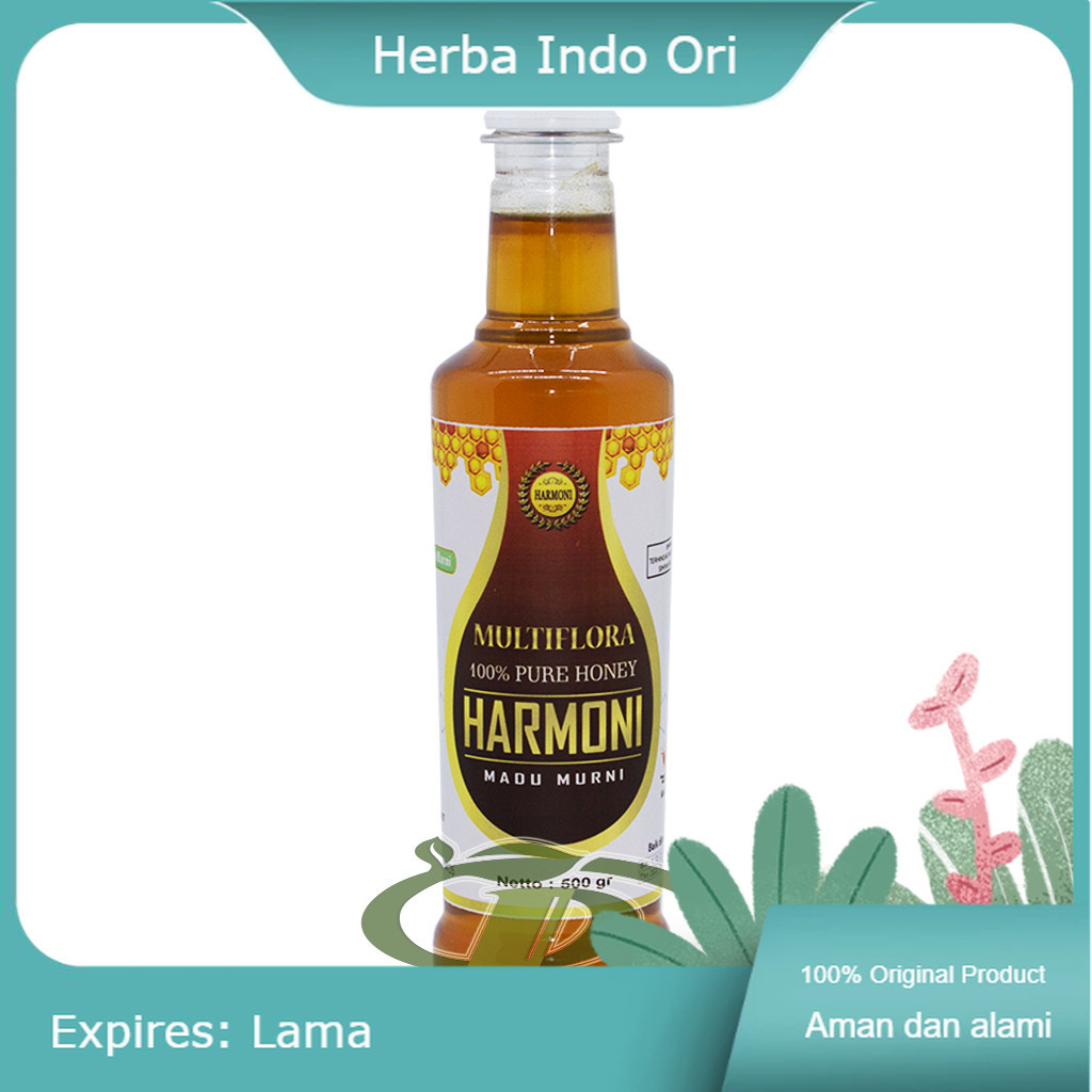 

Madu Murni Multiflora 500 gr | Madu Murni Asli Original Pure Honey Harmoni