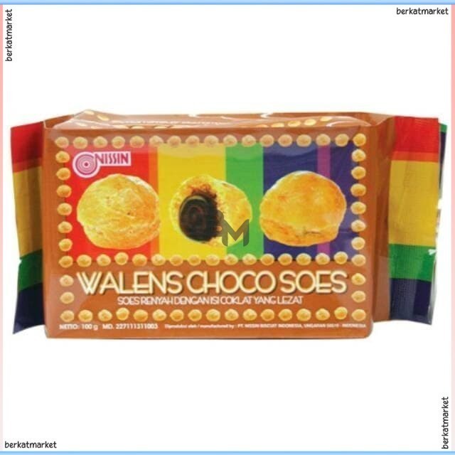 

Nissin Walens Soes Kue Sus Kering 100gr All Varian