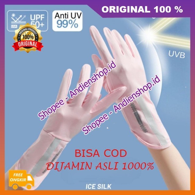 Anti UV Gloves Protection - Sarung Tangan Anti UV - Sarung Tangan - Sarung Tangan  Anti UV Motor Wan