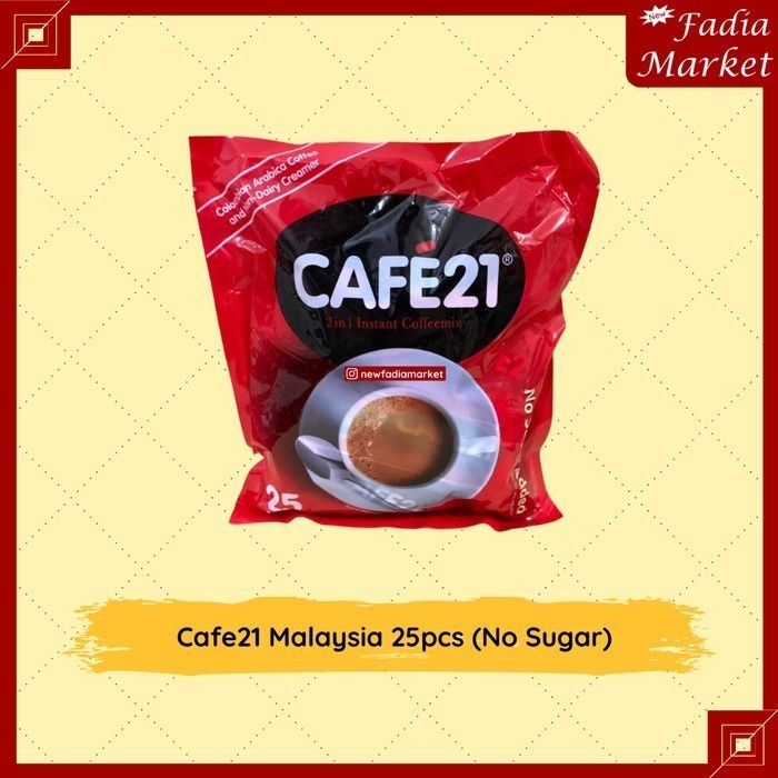 

Cafe 21 Kopi Malaysia (No Sugar) 25pcs