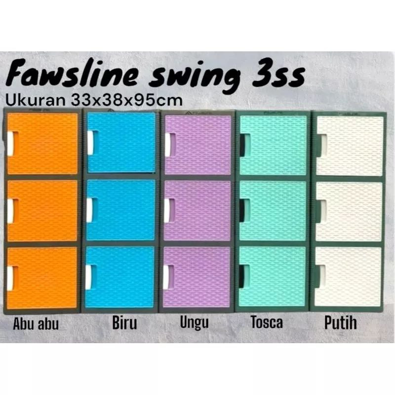 LEMARI 3 SUSUN LACI PLASTIK