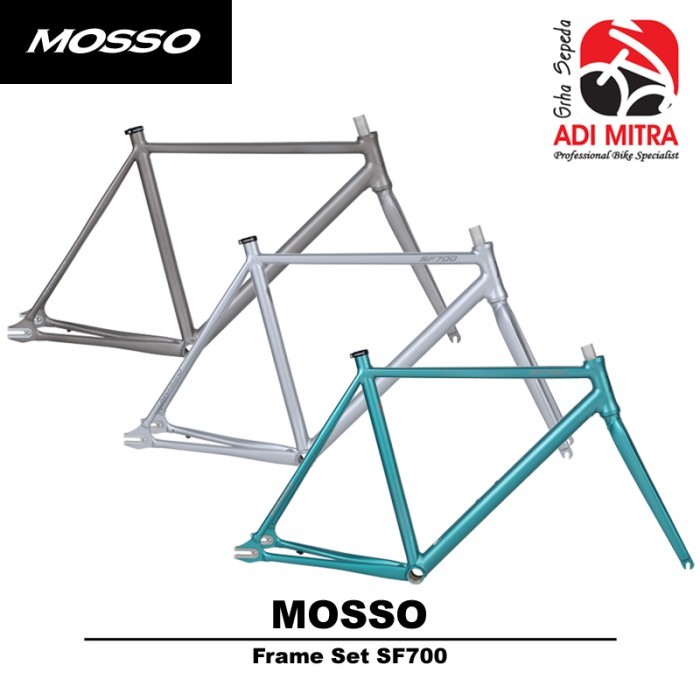 Mosso SF700 Frame Set Sepeda Road Sepeda Balap Sepeda Fixie [700C]