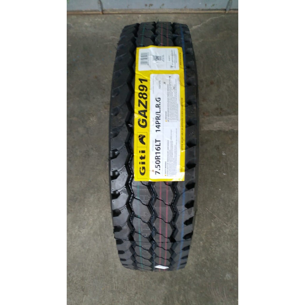GITI GAZ891 750 R16 LT 14PR Ban Truk Radial Gajah Tunggal - GITI Ban Truk Kawat Radial