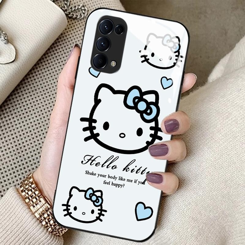 Kaca Glass Case For Oppo Reno 5 4G 5G Reno 6 Reno 7 Reno 4 Reno 2F Reno 2Z Reno 3 Reno 4F Reno 4 Lit