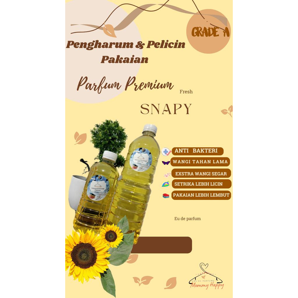 Parfum Laundry SNAPPY/pewangi pakaian laundry/Parfum pewangi pakaian laundry