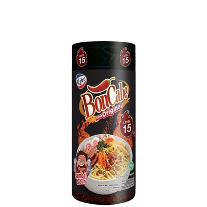 

Kobe Boncabe Sambal Tabur Original (Lv 15) 2 x 45 gr