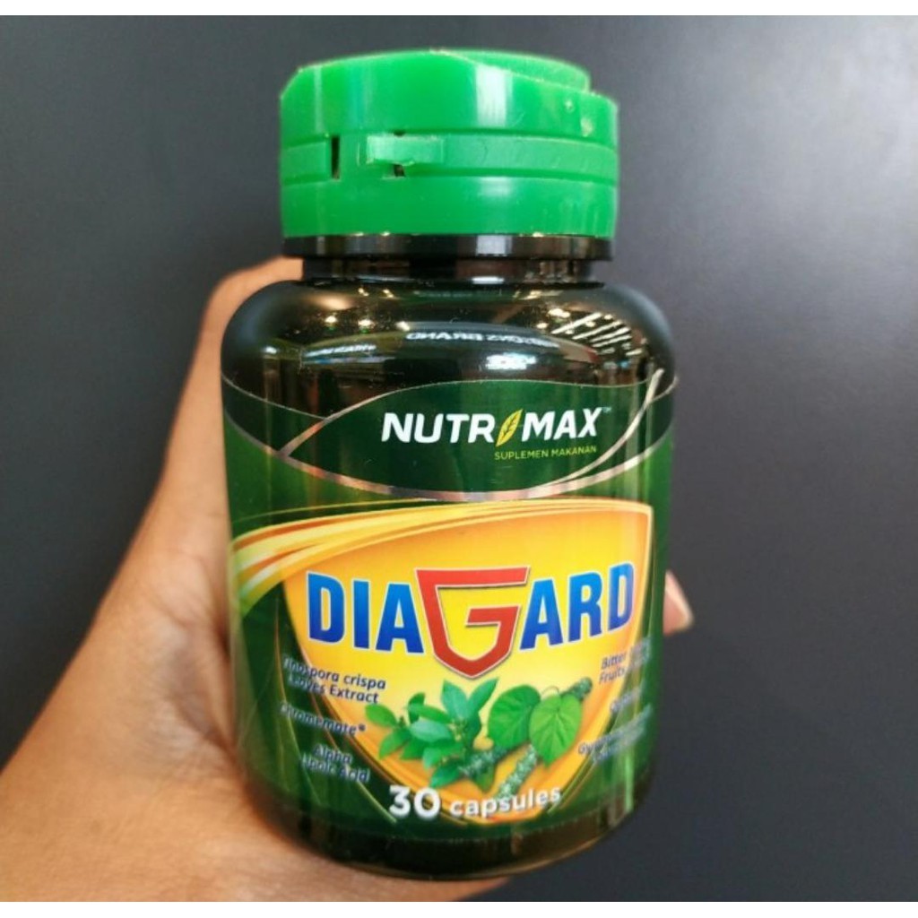 NUTRIMAX DIAGARD 30 TABLET VITAMIN PENURUN GULA DARAH OBAT DIABETES BPOM