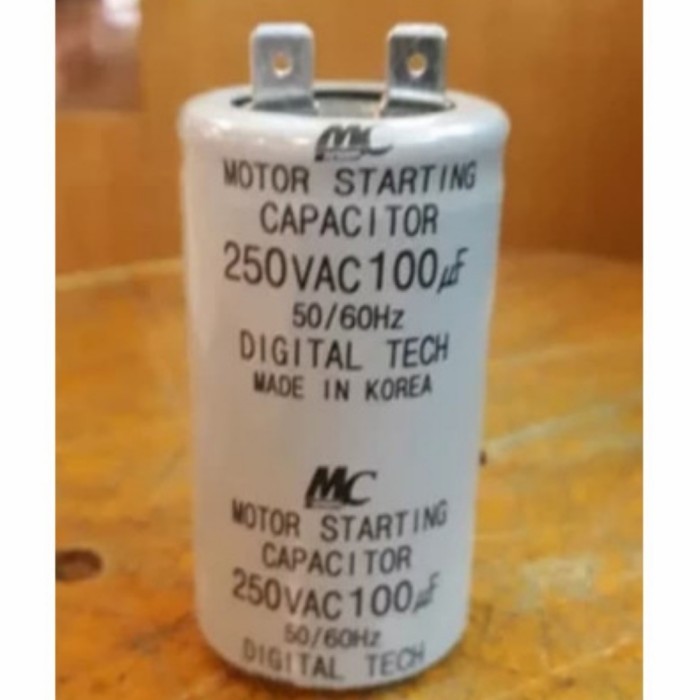 kapasitor capacitor ac starting mc 100mfd 100uf 100 mfd uf 250vac 250v