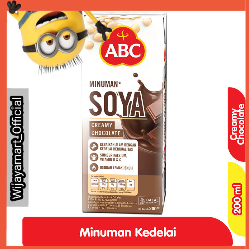 

ABC Minuman Kedelai Rasa Cokelat 200 ml