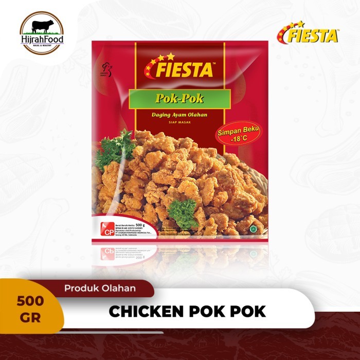 

Fiesta Chicken Pok-pok Daging Ayam Olahan Frozen Siap Masak 500 gram