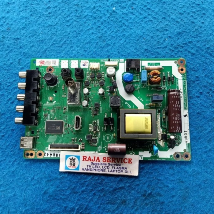 mb tv led sharp LC 24SA4100I LC 24SA41001 mainboard mesin modul board -AD87