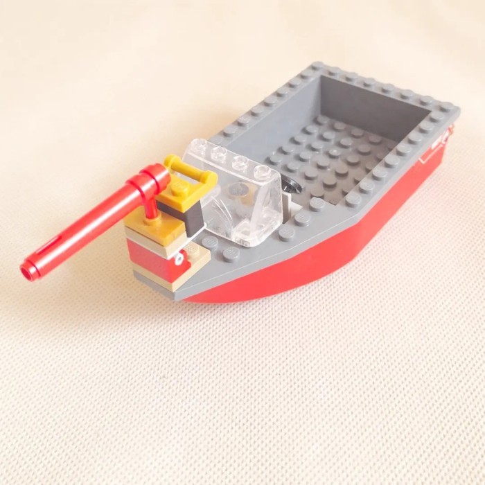 ES99 Lego Kapal Fire Fighter Boat - Ori Lego Mainan Anak Laki Brick Toys