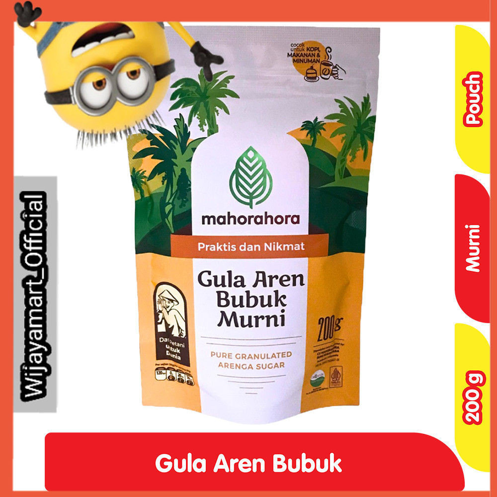 

Mahorahora Gula Aren Bubuk Murni 200 g