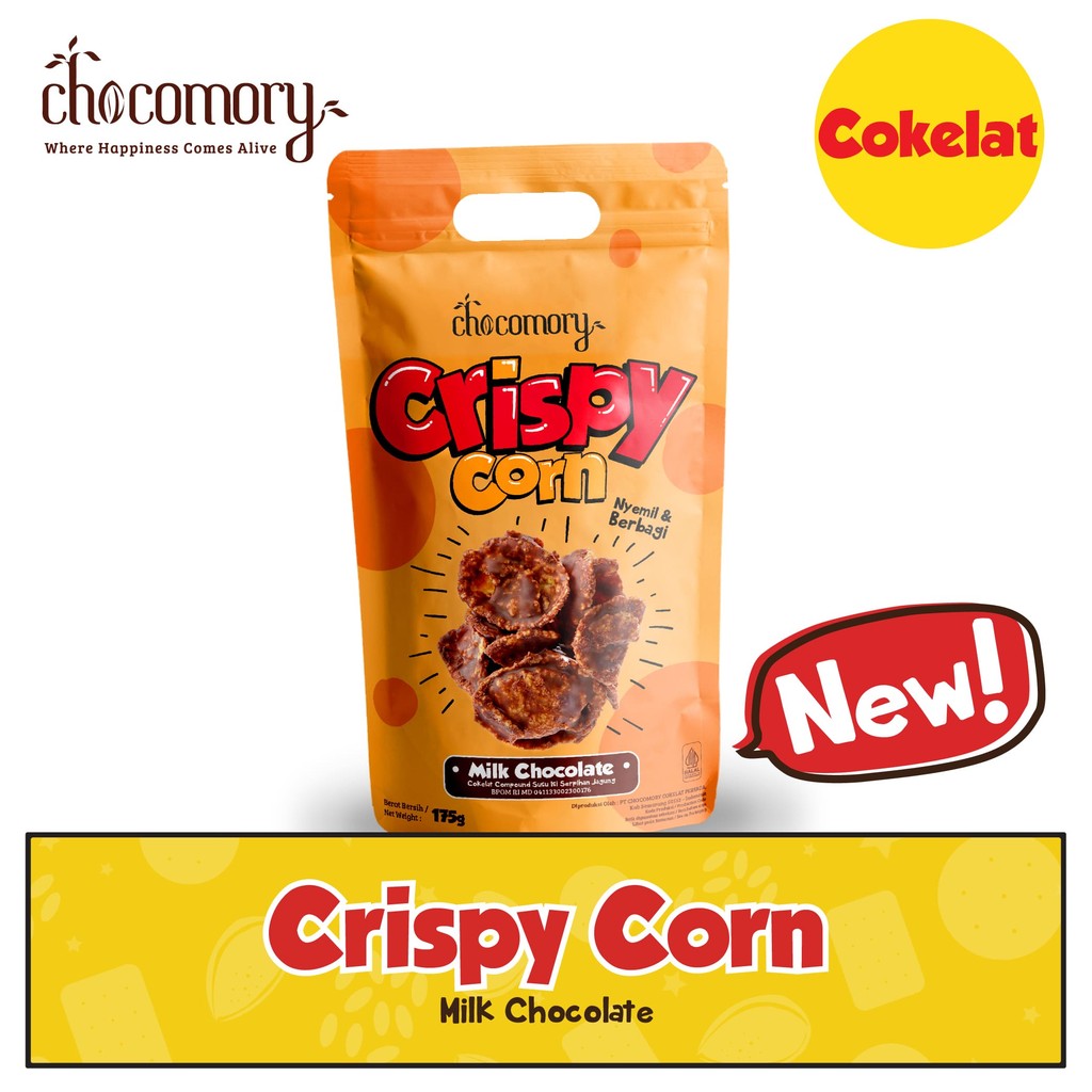 

CRISPY CORN MILK CHOCOLATE