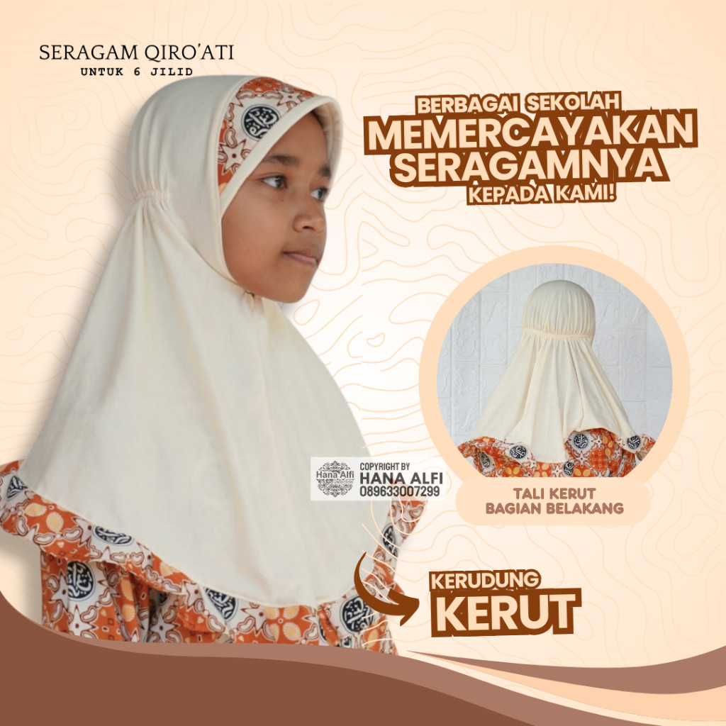 Baju Qiroati 6 Jilid Nasional (Batik)