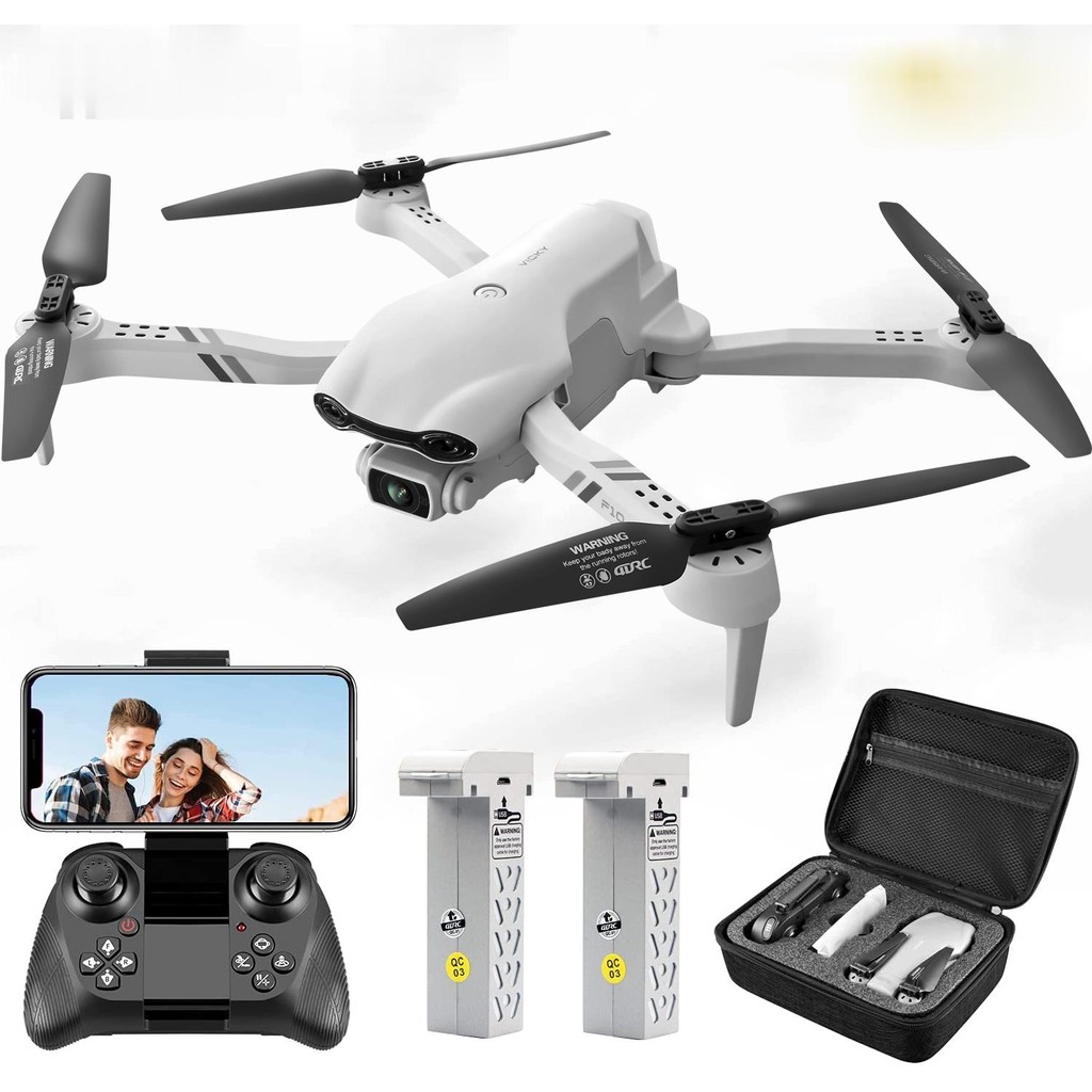 4DRC F10 Drone 4K HD Dual Camera GPS Wifi FPV Portable Foldable Quadcopter Helicopter RC Drone Toys 
