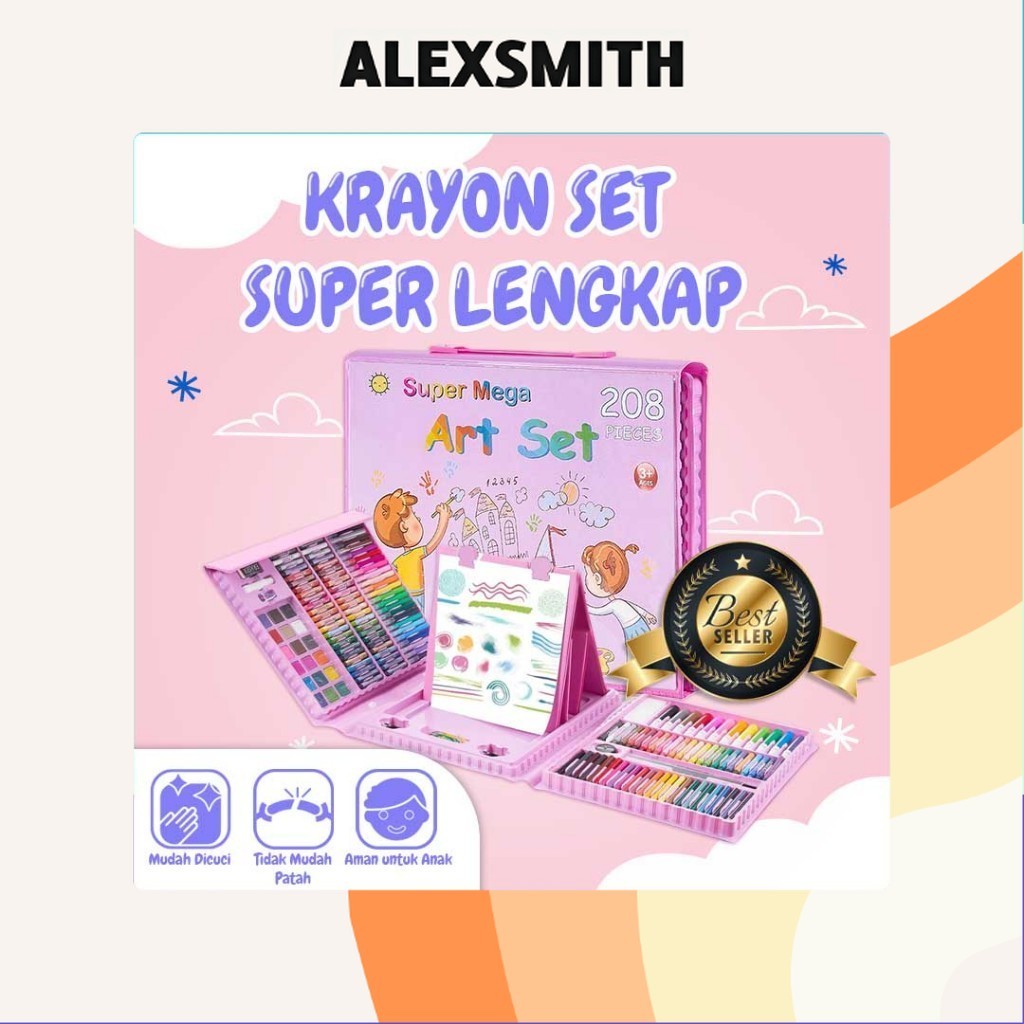 

Goto Chromi Crayon Krayon Pensil Warna Set Kerayon Lengkap 150 208 Pcs
