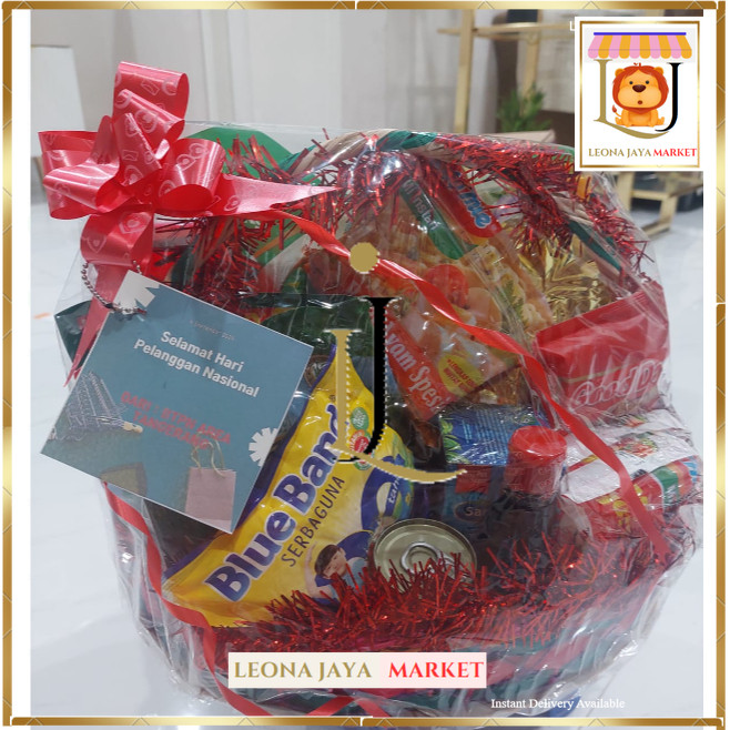 

LJ MARKET PARCEL SEMBAKO NATAL /IMLEK/LEBARAN MURAH PAKAI KERANJANG