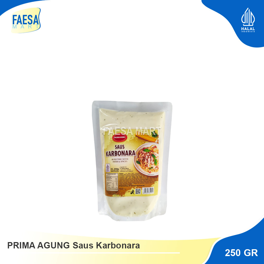 

PRIMA AGUNG Saus Karbonara 250gr