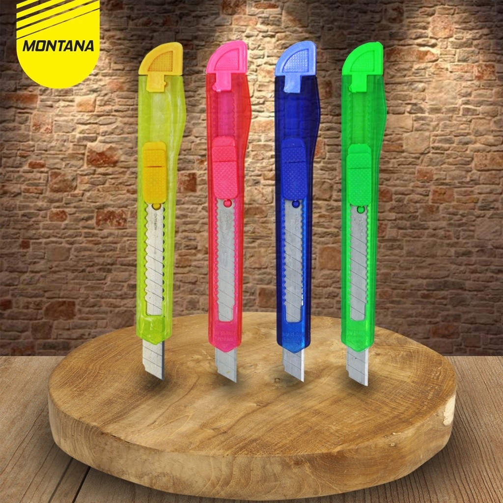 

BH CUTTER KECIL CUTTER TIPIS PISAU CUTTER KECIL WARNA WARNI