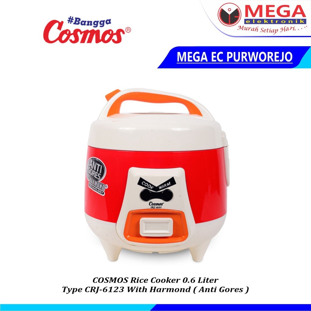 RICE COOKER COSMOS  0,6 LITER CRJ-6123