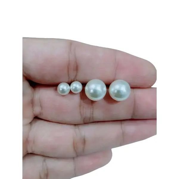anting tusuk mutiara xuping putih cantik