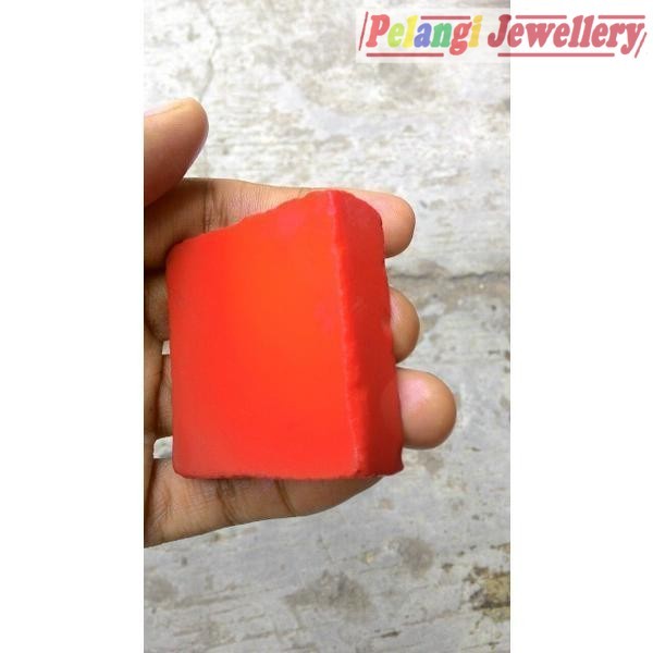 Rough Batu Akik Red Marjan HQ