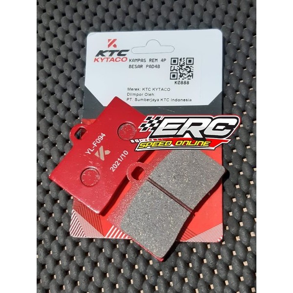 READY KAMPAS REM KTC 4 PISTON BESAR ORIGINAL