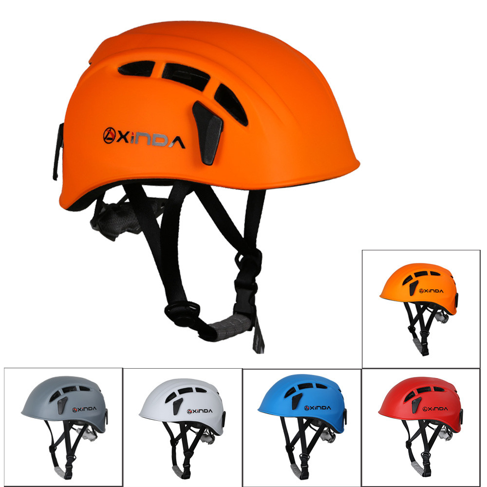 Rock Climbing Caving Safety Hard Helmet Outdoor Mountaineering Aerial Work Downhill Rappelling riggi