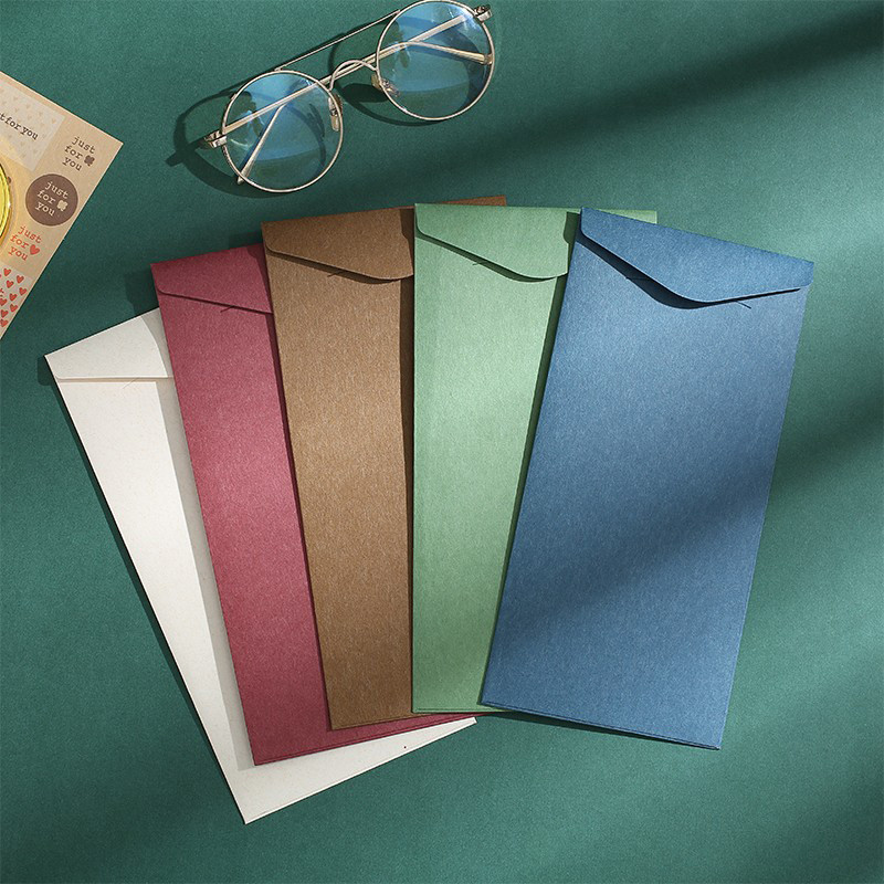 

5pcs/lot Vintage Kraft Paper Envelopes European Envelope Style Envelopes for Letters Postcard Wedding Invitations Letter Mailer