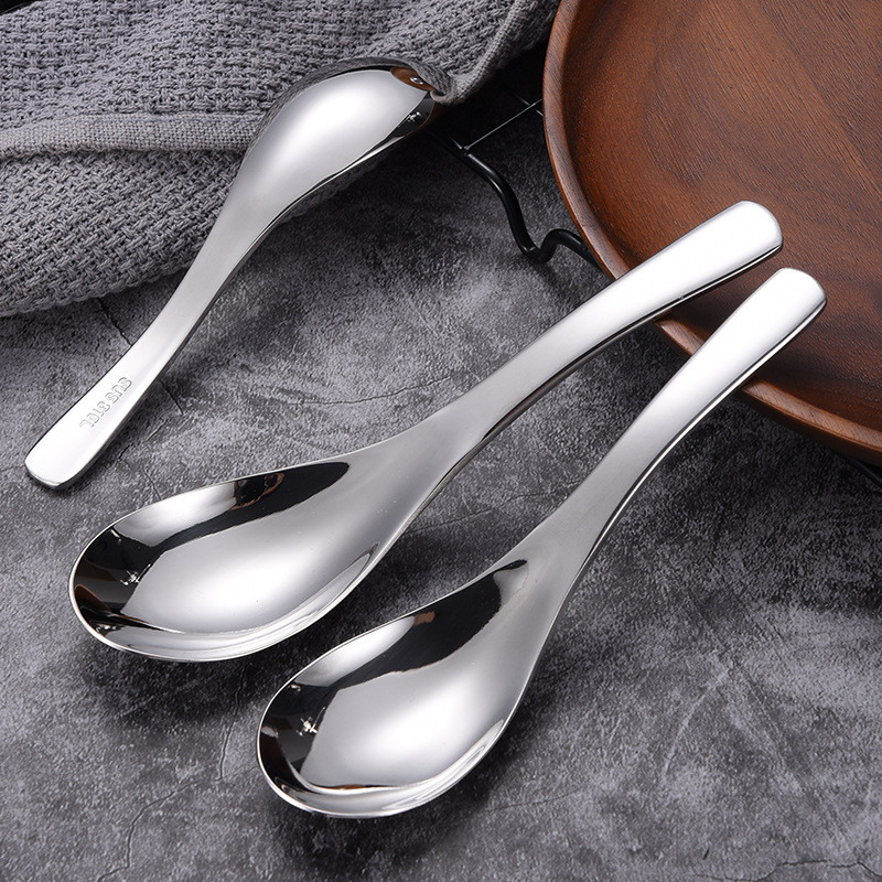 

Earl spoon stainless steel spoon to eat soup spoon high-grade refined