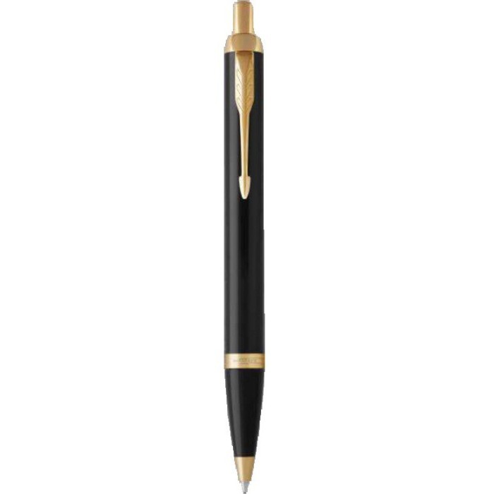 

New- SPECIAL PACKAGE - IM Black Gold Trim Pen, Refill Blue, O2O Journal - Tanpa Grafir