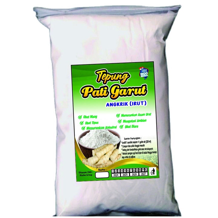 

TEPUNG ANGKRIK - TEPUNG IRUT - TEPUNG GARUT - 500gr