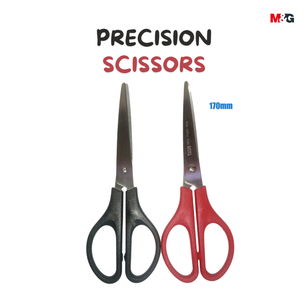 

Precision Scissors M&G ASS913A1 17CM Gunting Premium Quality 14+ Gunting Peralatan Sekolah- SHSNP