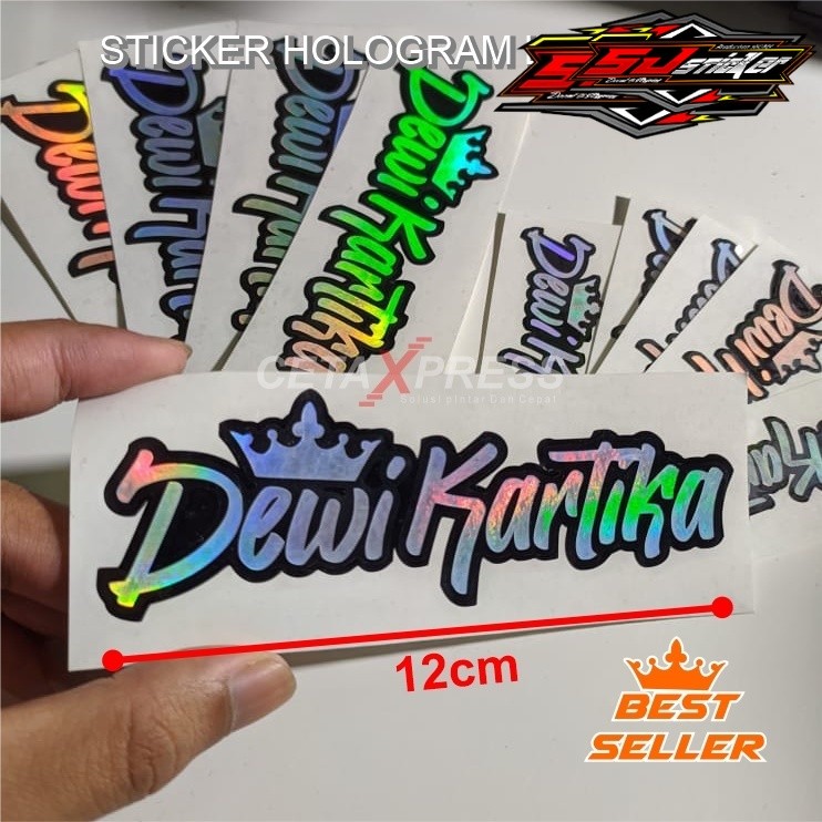 

BISA REQUEST NAMAMU | STICKER HOLOGRAM LIS HITAM ( MINIMAL ORDER 2 PCS )