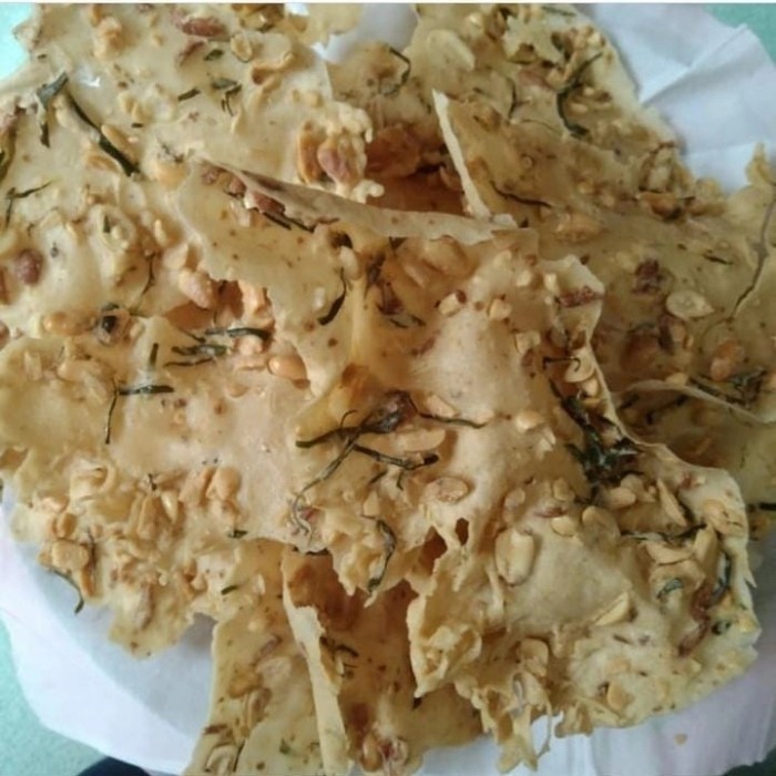 

BEST SELLER Peyek kacang tanah 500gr