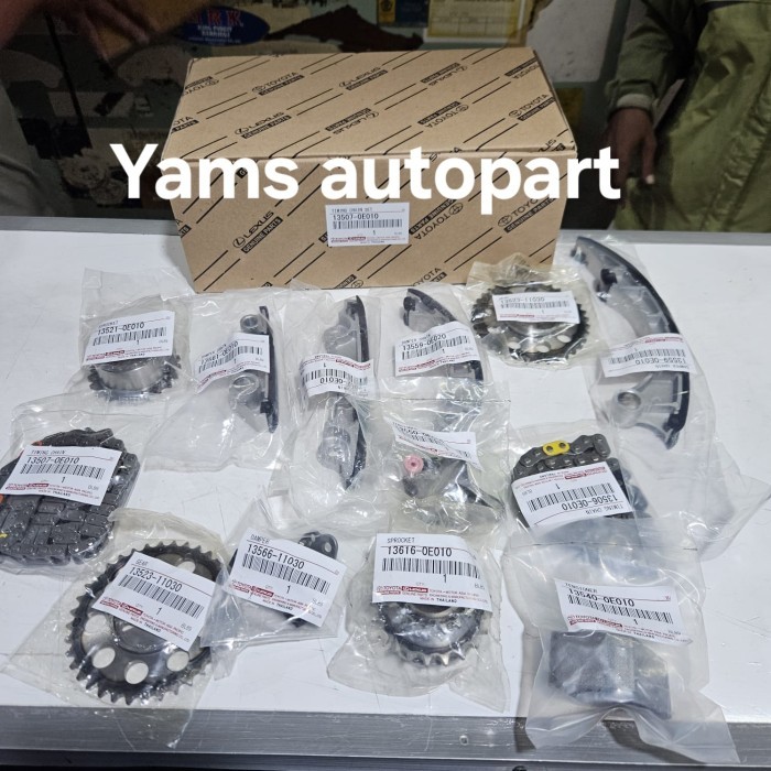 Timing Chain Rantai Keteng Innova reborn Fortuner vrz Hilux Revo Diesel 2GD