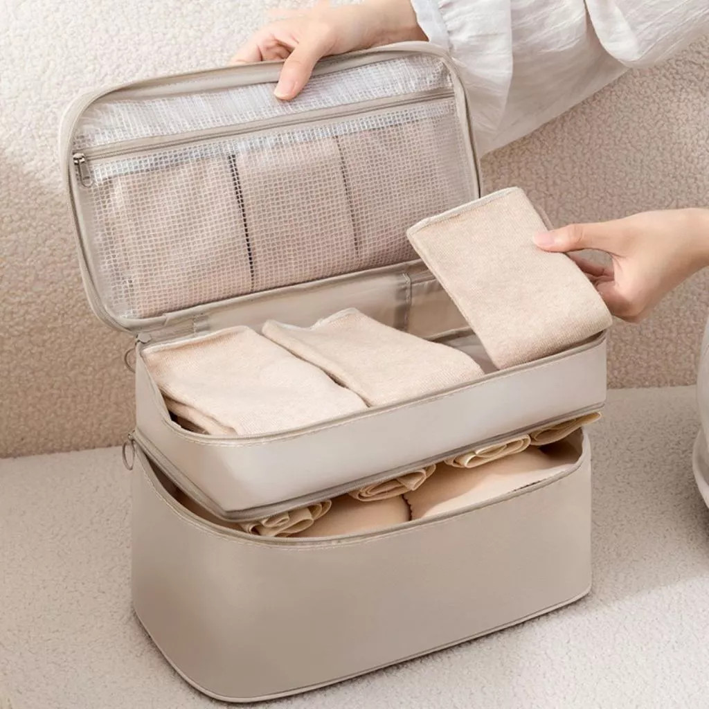 Tas Travel Baju Pouch Tas Penyimpanan Serbaguna Travel Bag Organizer