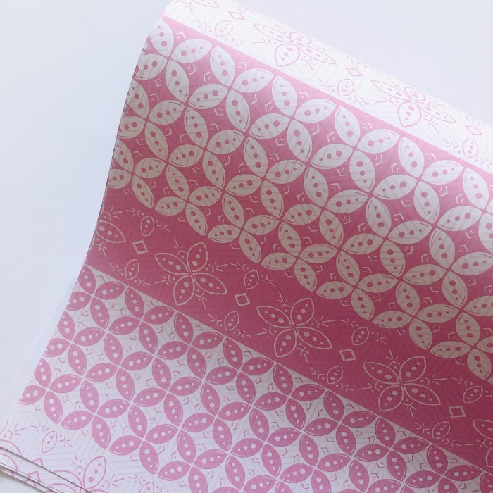 

Kertas Kado Batik Kawung - Pink