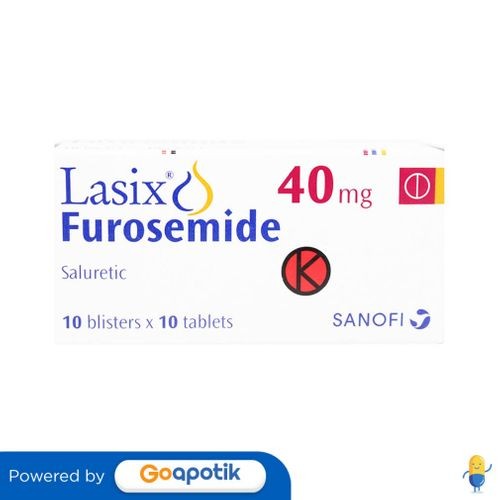 Lasix 40 Mg Box 100 Tablet