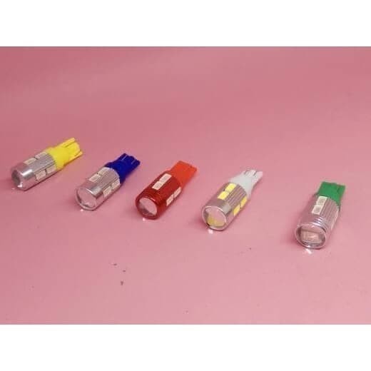 Lampu Led T10 - SMD 5730 (WARNA PUTIH/ WHITE)//Lampu Led T10 - SMD 5730 (WARNA PUTIH/ WHITE)
