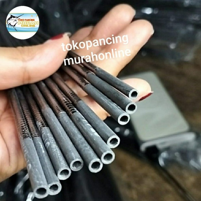 UJUNG JORAN TEGEK CARBON HOLLOW 80cm Harga Per PCS - BUTT 2.8