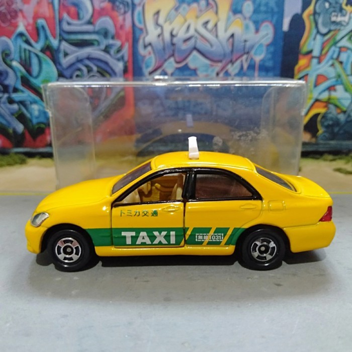 KMS99 Tomica Toyota Crown Taxi Ex Giftset Loose Diecast Skala 64