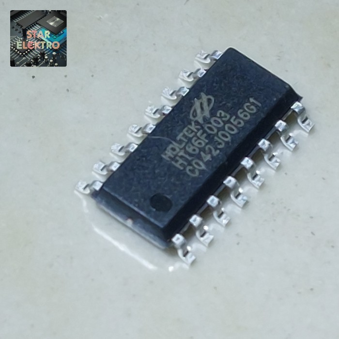 HT66F003 Sop-16 SMD HT 66F003 Holtek IC Flash Program Memory 8-bit RISC Micro Controller HT66 F003