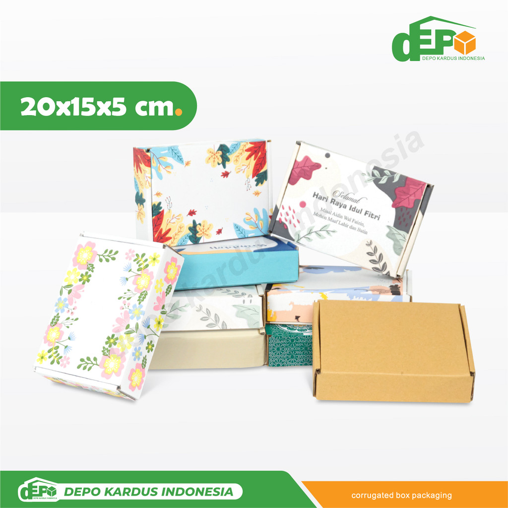 

Box 20x15x5 (FLove) Kardus/kemasan/hampers/hampersbox/giftbox/tinggi5