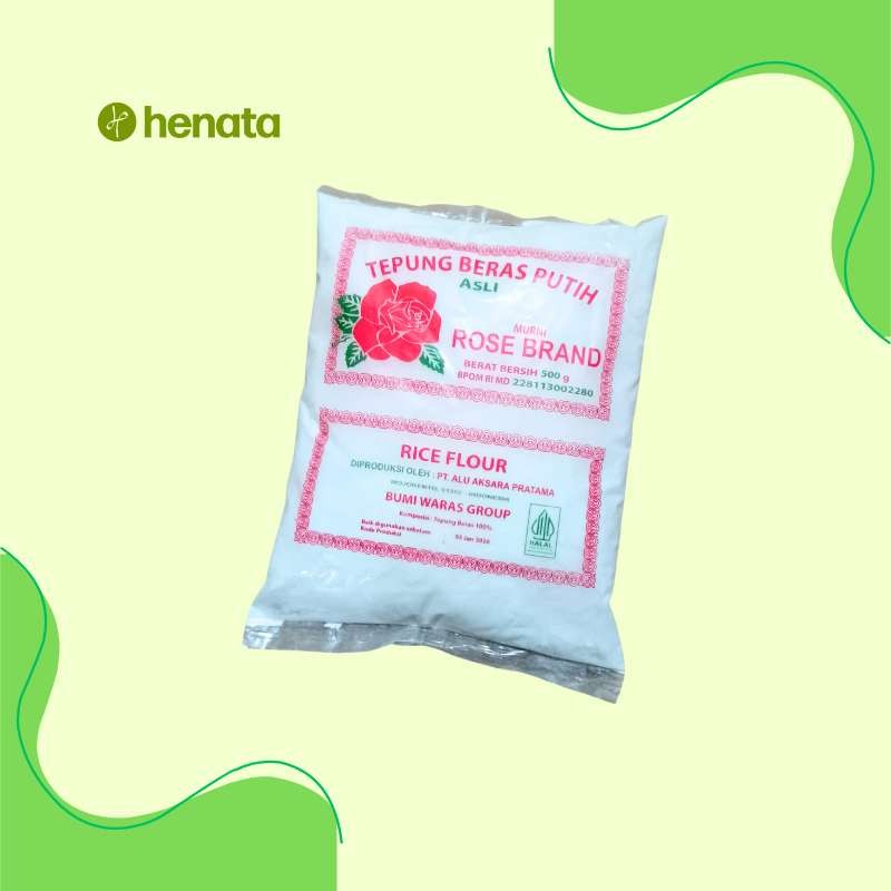 

Tepung Beras Putih Rose Brand 500gr pcs